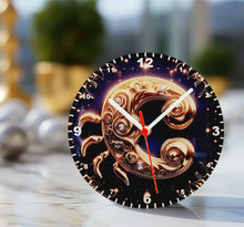 Load image into Gallery viewer, Quartz Clock, All 12 Starsigns, Every Sign Of The Zodiac, 200mm or 300mm, Perfect for Astrology Fan, Battery Included