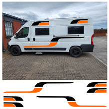 Load image into Gallery viewer, Graphics Decals For Motorhome Caravan Campervan T4 Transit, Sprinter, Vivaro, Many Colors MH52