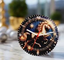 Load image into Gallery viewer, Quartz Clock, All 12 Starsigns, Every Sign Of The Zodiac, 200mm or 300mm, Perfect for Astrology Fan, Battery Included
