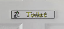 Load image into Gallery viewer, Toilet Door Sign in Wood or Acrylic, Choice of 6 Great Classic or Fun Plaque Designs