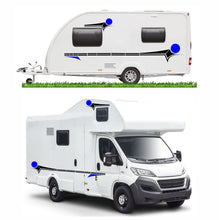 Load image into Gallery viewer, Motorhome Horsebox Caravan Campervan Decal Vinyl Graphics Stickers Design MH011 - Bolsover Designs