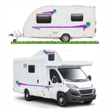Load image into Gallery viewer, Motorhome Horsebox Caravan Campervan Decal Vinyl Graphics Stickers Design MH011 - Bolsover Designs