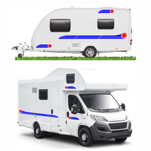 Load image into Gallery viewer, Motorhome Horsebox Caravan Campervan Decal Vinyl Graphics Stickers Design MH014 - Bolsover Designs