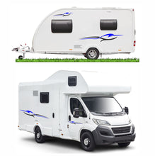 Load image into Gallery viewer, Motorhome Horsebox Caravan Campervan Decal Vinyl Graphics Kit Design MH017 - Bolsover Designs