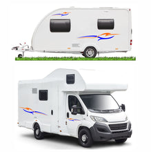 Load image into Gallery viewer, Motorhome Horsebox Caravan Campervan Decal Vinyl Graphics Kit Design MH017 - Bolsover Designs