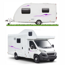 Load image into Gallery viewer, Motorhome Horsebox Caravan Campervan Decal Vinyl Graphics Kit Design MH017 - Bolsover Designs