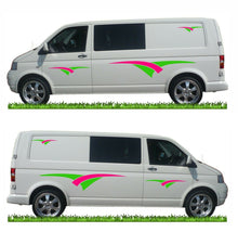 Load image into Gallery viewer, Graphics Decals ForVan Motorhome Caravan Campervan T4 T5 Transit Sprinter MH043 - Bolsover Designs