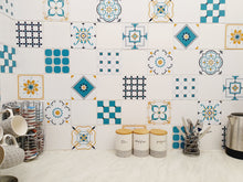 Load image into Gallery viewer, Mosaic Tile Stickers, Pack Of 12, All Sizes, Waterproof, Transfers For Kitchen / Bathroom Tiles GT50 - Bolsover Designs