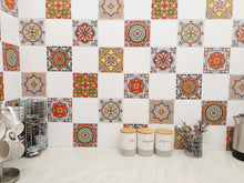 Load image into Gallery viewer, Mosaic Tile Stickers, Pack Of 16, All Sizes, Waterproof, Transfers For Kitchen / Bathroom Tiles C12 - Bolsover Designs