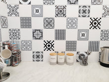Load image into Gallery viewer, Mosaic Tile Stickers, Pack Of 24, All Sizes, Waterproof, Transfers For Kitchen / Bathroom Tiles C20 - Bolsover Designs