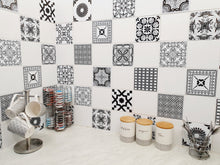 Load image into Gallery viewer, Mosaic Tile Stickers, Pack Of 24, All Sizes, Waterproof, Transfers For Kitchen / Bathroom Tiles C20 - Bolsover Designs