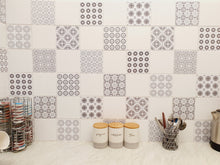 Load image into Gallery viewer, Mosaic Tile Stickers, Pack Of 16, All Sizes, Waterproof, Transfers For Kitchen / Bathroom Tiles G32 - Bolsover Designs