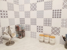 Load image into Gallery viewer, Mosaic Tile Stickers, Pack Of 16, All Sizes, Waterproof, Transfers For Kitchen / Bathroom Tiles G32 - Bolsover Designs