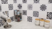 Load and play video in Gallery viewer, Mosaic Tile Stickers, Pack Of 16, All Sizes, Waterproof, Azulejo Transfers For Kitchen / Bathroom Tiles G35
