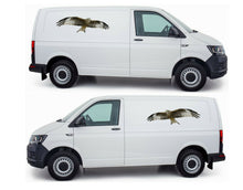 Load image into Gallery viewer, LARGE FLYING RED KITE 1 METRE LONG Decals Stickers for Van Motorhome Camper Wild bird of prey - Bolsover Designs