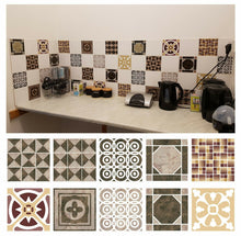 Load image into Gallery viewer, Mosaic Tile Stickers Brown, Pack Of 20, All Sizes, Waterproof, Transfers For Kitchen / Bathroom Tiles BB01 - Bolsover Designs