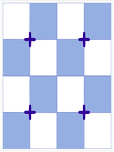 Load image into Gallery viewer, Pack Of 12 Blue Pattern Mosaic Waterproof Tile Stickers, Transfers For 150mm x 200mm or 200mm x 250mm Kitchen or Bathroom Tiles Design BL06 - Bolsover Designs