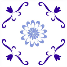 Load image into Gallery viewer, Mosaic Tile Stickers, Pink, Pack Of 24, All Sizes, Waterproof, Azulejo Transfers For Kitchen / Bathroom Tiles BL06 - Bolsover Designs