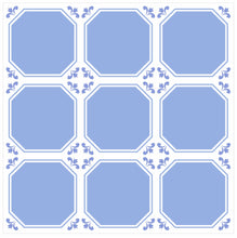 Load image into Gallery viewer, Mosaic Tile Stickers, Pink, Pack Of 24, All Sizes, Waterproof, Azulejo Transfers For Kitchen / Bathroom Tiles BL06 - Bolsover Designs