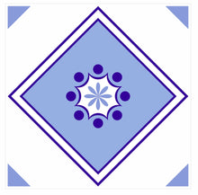 Load image into Gallery viewer, Mosaic Tile Stickers, Pink, Pack Of 24, All Sizes, Waterproof, Azulejo Transfers For Kitchen / Bathroom Tiles BL06 - Bolsover Designs