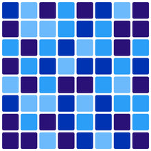 Load image into Gallery viewer, Mosaic Tile Stickers, Waterproof Transfers, Pack Of 18 for 100mm - 150mm - 200mm / 4 - 6 - 8 Inch square Kitchen Bathroom Tiles MS01 - Bolsover Designs