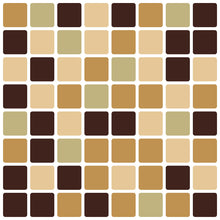Load image into Gallery viewer, Mosaic Tile Stickers, Waterproof Transfers, Pack Of 18 for 100mm - 150mm - 200mm / 4 - 6 - 8 Inch square Kitchen Bathroom Tiles MS01 - Bolsover Designs