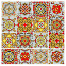 Load image into Gallery viewer, Mosaic Tile Stickers, Pack Of 16, All Sizes, Waterproof, Transfers For Kitchen / Bathroom Tiles C12 - Bolsover Designs