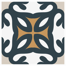 Load image into Gallery viewer, Mosaic Tile Stickers, Pack Of 16, All Sizes, Waterproof, Azulejo Transfers For Kitchen / Bathroom Tiles C14 - Bolsover Designs