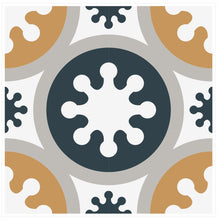 Load image into Gallery viewer, Mosaic Tile Stickers, Pack Of 16, All Sizes, Waterproof, Azulejo Transfers For Kitchen / Bathroom Tiles C14 - Bolsover Designs