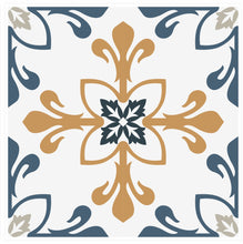 Load image into Gallery viewer, Mosaic Tile Stickers, Pack Of 16, All Sizes, Waterproof, Azulejo Transfers For Kitchen / Bathroom Tiles C14 - Bolsover Designs