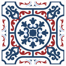 Load image into Gallery viewer, Mosaic Tile Stickers, Pack Of 16, All Sizes, Waterproof, Azulejo Transfers For Kitchen / Bathroom Tiles C15 - Bolsover Designs