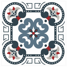 Load image into Gallery viewer, Mosaic Tile Stickers, Pack Of 16, All Sizes, Waterproof, Azulejo Transfers For Kitchen / Bathroom Tiles C15 - Bolsover Designs