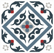 Load image into Gallery viewer, Mosaic Tile Stickers, Pack Of 16, All Sizes, Waterproof, Azulejo Transfers For Kitchen / Bathroom Tiles C15 - Bolsover Designs