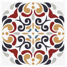Load image into Gallery viewer, Mosaic Tile Stickers, Pack Of 16, All Sizes, Waterproof, Azulejo Transfers For Kitchen / Bathroom Tiles C16 - Bolsover Designs