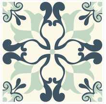 Load image into Gallery viewer, Mosaic Tile Stickers, Pack Of 16, All Sizes, Waterproof, Azulejo Transfers For Kitchen / Bathroom Tiles C16 - Bolsover Designs