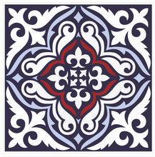 Load image into Gallery viewer, Mosaic Tile Stickers, Pack Of 16, All Sizes, Waterproof, Azulejo Transfers For Kitchen / Bathroom Tiles C17 - Bolsover Designs