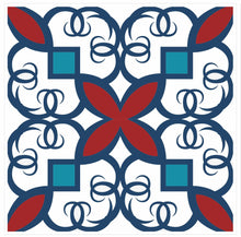 Load image into Gallery viewer, Mosaic Tile Stickers, Pack Of 16, All Sizes, Waterproof, Azulejo Transfers For Kitchen / Bathroom Tiles C17 - Bolsover Designs