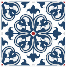 Load image into Gallery viewer, Mosaic Tile Stickers, Pack Of 16, All Sizes, Waterproof, Azulejo Transfers For Kitchen / Bathroom Tiles C17 - Bolsover Designs