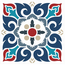 Load image into Gallery viewer, Mosaic Tile Stickers, Pack Of 16, All Sizes, Waterproof, Azulejo Transfers For Kitchen / Bathroom Tiles C17 - Bolsover Designs