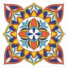 Load image into Gallery viewer, Mosaic Tile Stickers, Pack Of 16, All Sizes, Waterproof, Azulejo Transfers For Kitchen / Bathroom Tiles C19 - Bolsover Designs