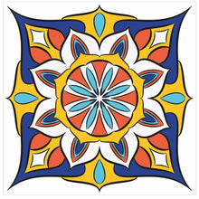 Load image into Gallery viewer, Mosaic Tile Stickers, Pack Of 16, All Sizes, Waterproof, Azulejo Transfers For Kitchen / Bathroom Tiles C19 - Bolsover Designs
