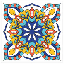 Load image into Gallery viewer, Mosaic Tile Stickers, Pack Of 16, All Sizes, Waterproof, Azulejo Transfers For Kitchen / Bathroom Tiles C19 - Bolsover Designs