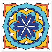 Load image into Gallery viewer, Mosaic Tile Stickers, Pack Of 16, All Sizes, Waterproof, Azulejo Transfers For Kitchen / Bathroom Tiles C21 - Bolsover Designs