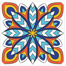 Load image into Gallery viewer, Mosaic Tile Stickers, Pack Of 16, All Sizes, Waterproof, Azulejo Transfers For Kitchen / Bathroom Tiles C21 - Bolsover Designs
