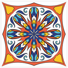 Load image into Gallery viewer, Mosaic Tile Stickers, Pack Of 16, All Sizes, Waterproof, Azulejo Transfers For Kitchen / Bathroom Tiles C21 - Bolsover Designs