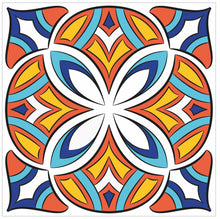 Load image into Gallery viewer, Mosaic Tile Stickers, Pack Of 16, All Sizes, Waterproof, Azulejo Transfers For Kitchen / Bathroom Tiles C21 - Bolsover Designs