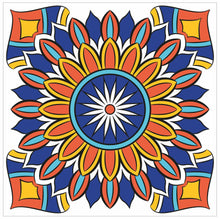 Load image into Gallery viewer, Mosaic Tile Stickers, Pack Of 16, All Sizes, Waterproof, Azulejo Transfers For Kitchen / Bathroom Tiles C21 - Bolsover Designs
