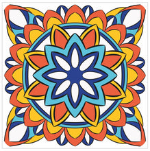 Load image into Gallery viewer, Mosaic Tile Stickers, Pack Of 16, All Sizes, Waterproof, Azulejo Transfers For Kitchen / Bathroom Tiles C21 - Bolsover Designs