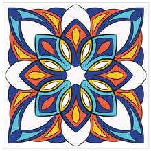Load image into Gallery viewer, Mosaic Tile Stickers, Pack Of 16, All Sizes, Waterproof, Azulejo Transfers For Kitchen / Bathroom Tiles C21 - Bolsover Designs