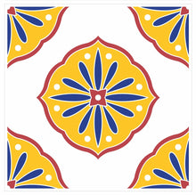 Load image into Gallery viewer, Mosaic Tile Stickers, Pack Of 16, All Sizes, Waterproof, Azulejo Transfers For Kitchen / Bathroom Tiles C22 - Bolsover Designs